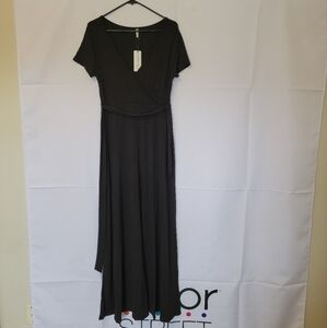Black Cotton Dress